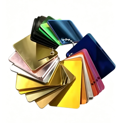 Multi Color Mirror Acrylic Sheet Standard 1220×2440mm