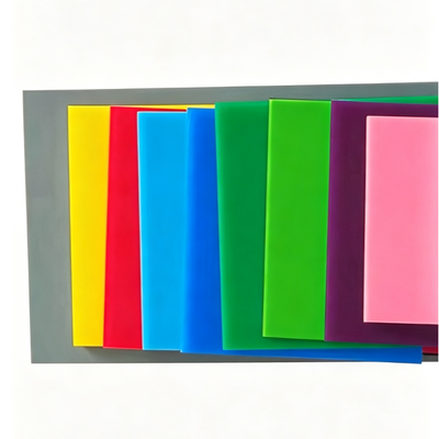 Long Service Life Colored Acrylic Sheet with High Surface Hardness and UV Resistance for Exhibition Booths