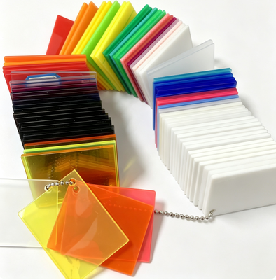 Customizable Color UV-Resistant Scratch-Resistant Clear Acrylic Sheet for Craft Fabrication
