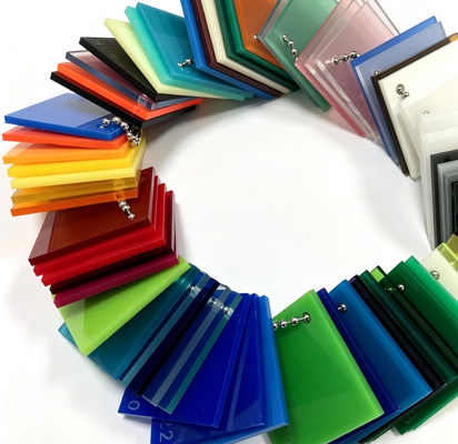 Premium Custom Colors High Light Transmission Scratch Resistant Colored Acrylic Sheet for Signage and Displays