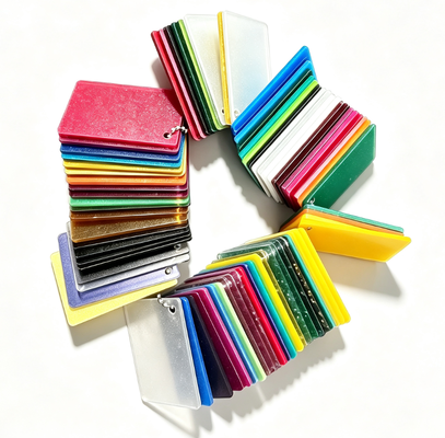 Custom Thickness UV Resistant Colored Acrylic Sheet with High Light Transmission